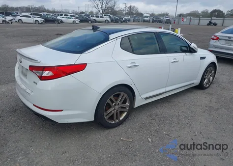 2013 Kia Optima Sx z USA, uszkodzony, nr VIN 5XXGR4A68DG212048